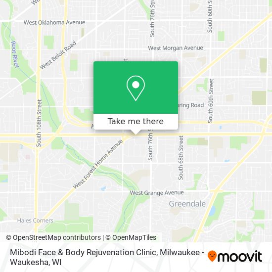 Mibodi Face & Body Rejuvenation Clinic map