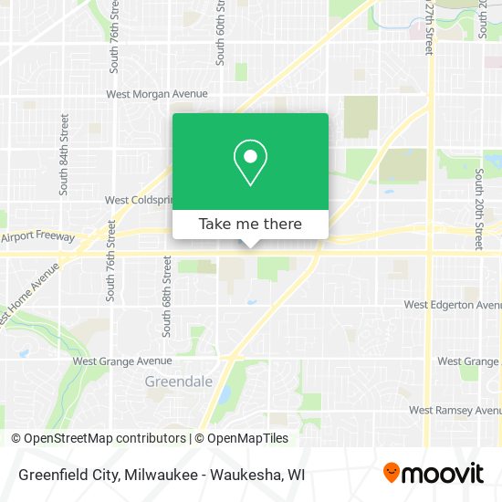 Greenfield City map