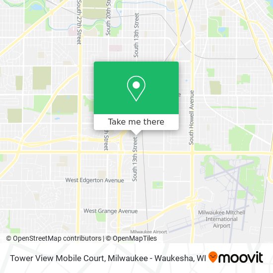 Tower View Mobile Court map