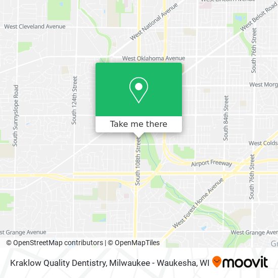 Mapa de Kraklow Quality Dentistry