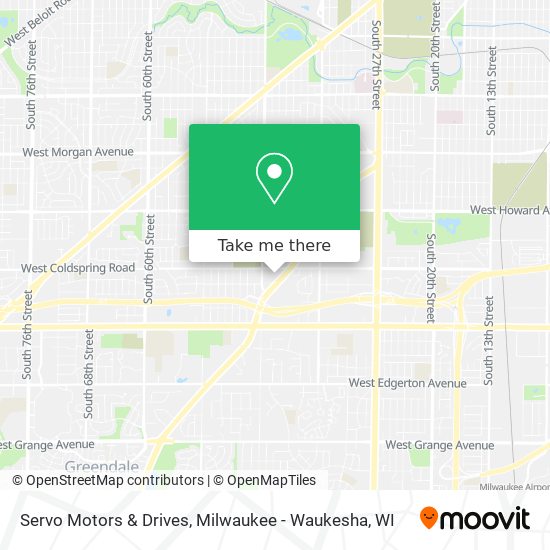 Servo Motors & Drives map