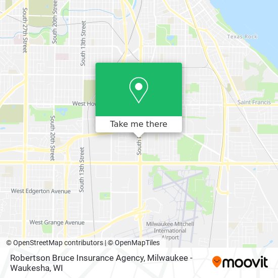 Robertson Bruce Insurance Agency map