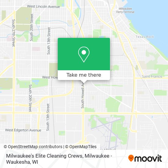 Milwaukee's Elite Cleaning Crews map