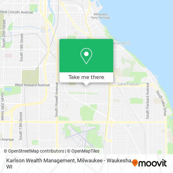 Karlson Wealth Management map