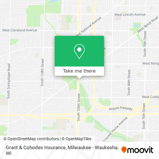 Grant & Cohodes Insurance map
