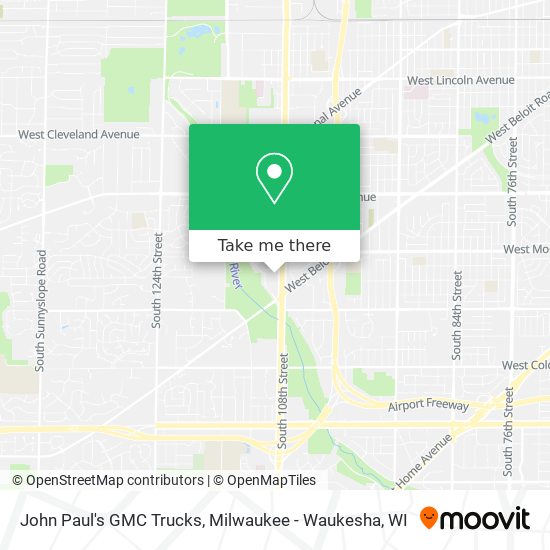 John Paul's GMC Trucks map