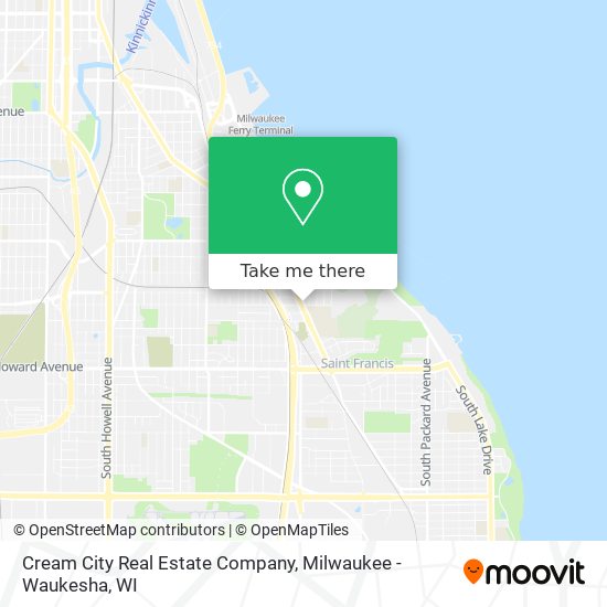 Cream City Real Estate Company map