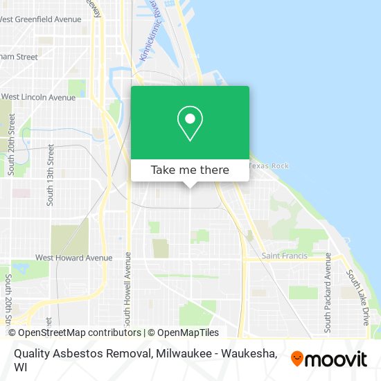 Mapa de Quality Asbestos Removal