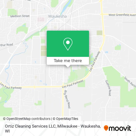 Mapa de Ortiz Cleaning Services LLC