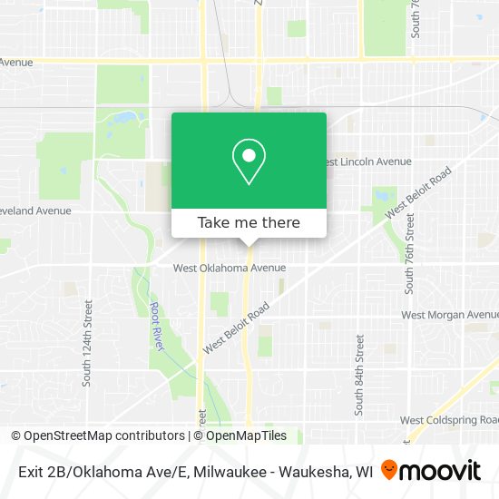 Exit 2B/Oklahoma Ave/E map