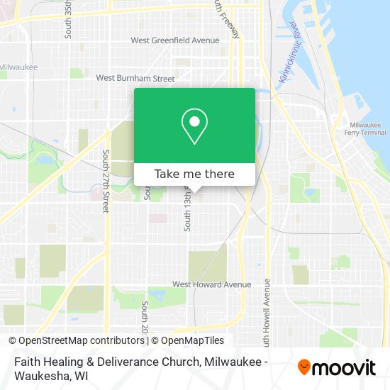 Faith Healing & Deliverance Church map