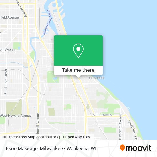 Esoe Massage map