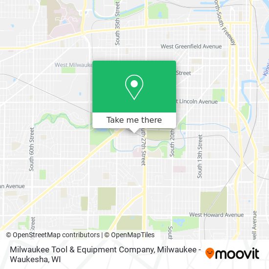 Milwaukee Tool & Equipment Company map
