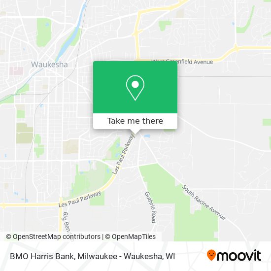 BMO Harris Bank map