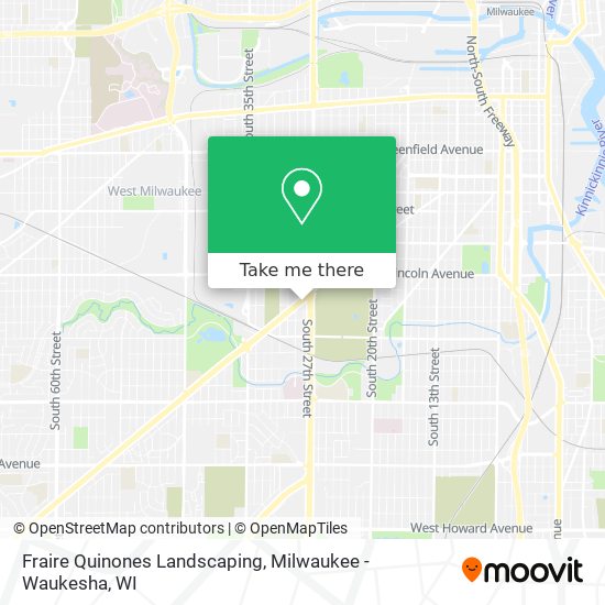 Fraire Quinones Landscaping map