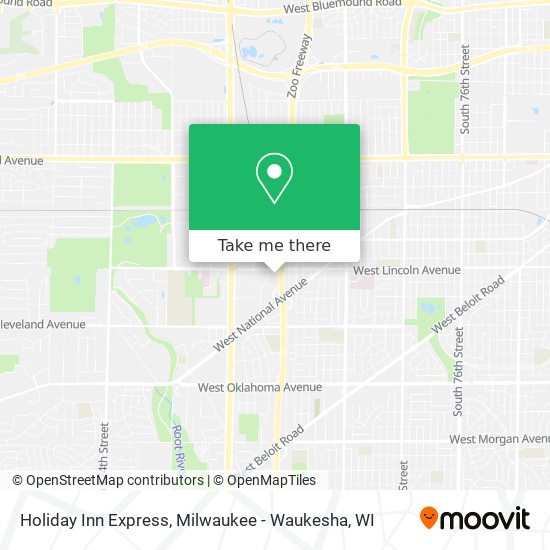 Holiday Inn Express map