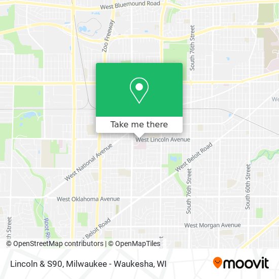 Lincoln & S90 map
