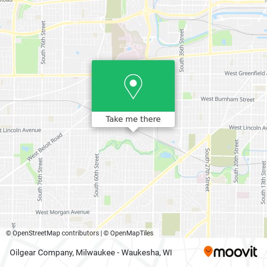 Oilgear Company map