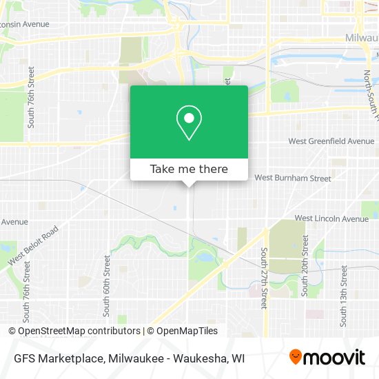 Mapa de GFS Marketplace