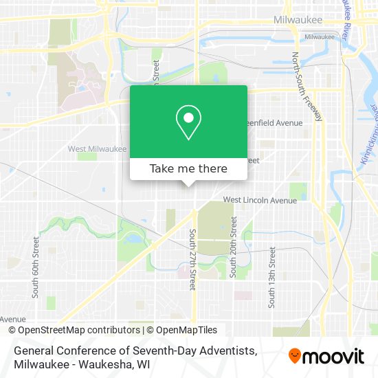 General Conference of Seventh-Day Adventists map