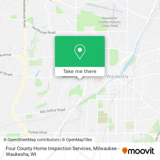 Mapa de Four County Home Inspection Services