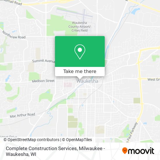 Complete Construction Services map