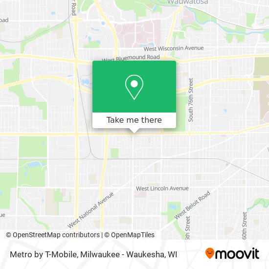 Metro by T-Mobile map