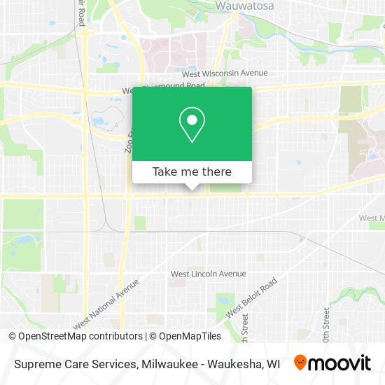Supreme Care Services map