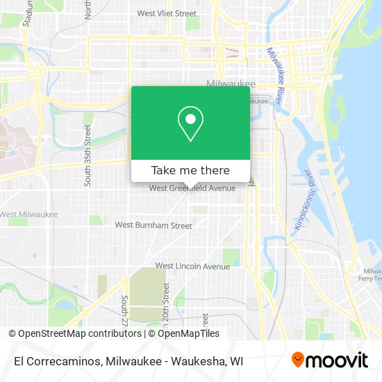 El Correcaminos map
