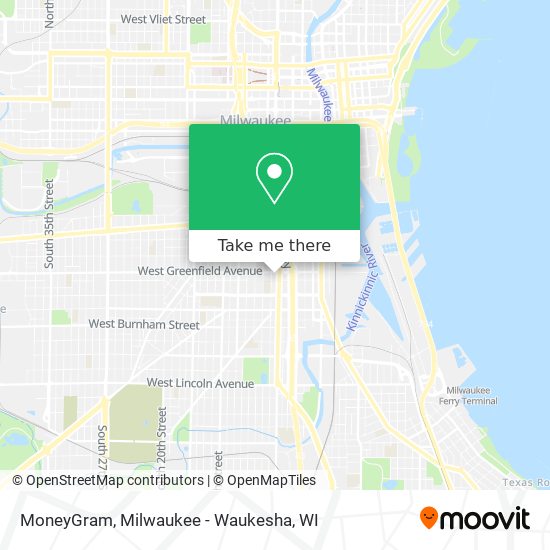 MoneyGram map