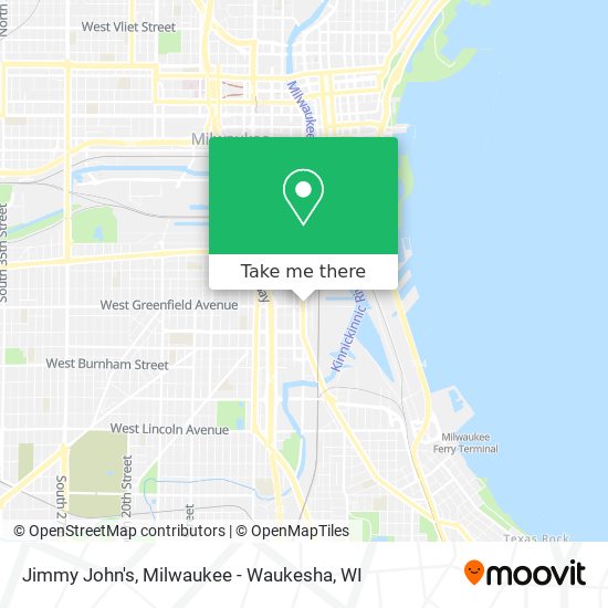 Jimmy John's map