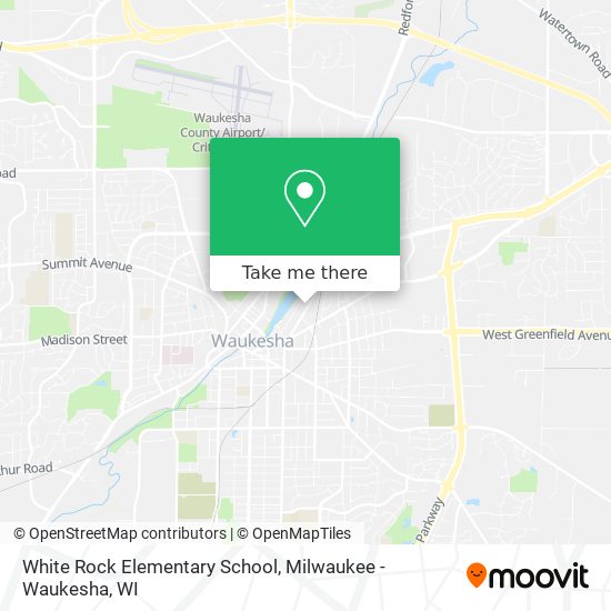 White Rock Elementary School map