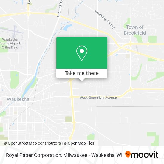 Mapa de Royal Paper Corporation