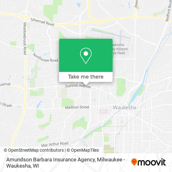 Amundson Barbara Insurance Agency map