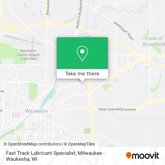 Fast Track Lubricant Specialist map