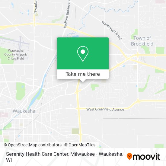 Mapa de Serenity Health Care Center