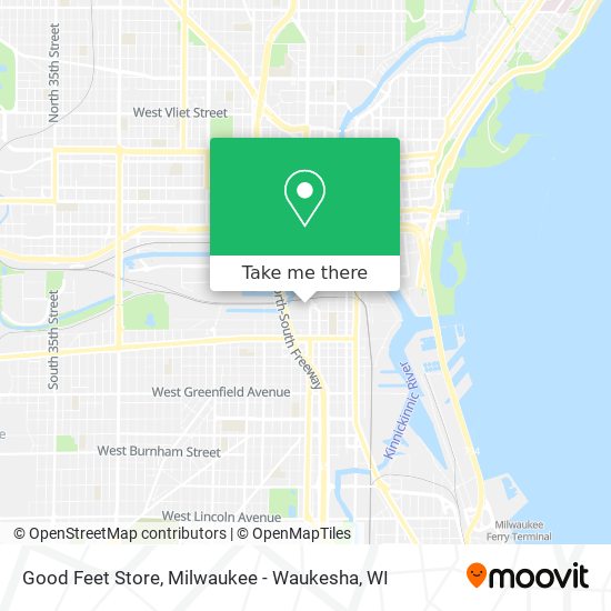Good Feet Store map
