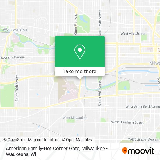 American Family-Hot Corner Gate map