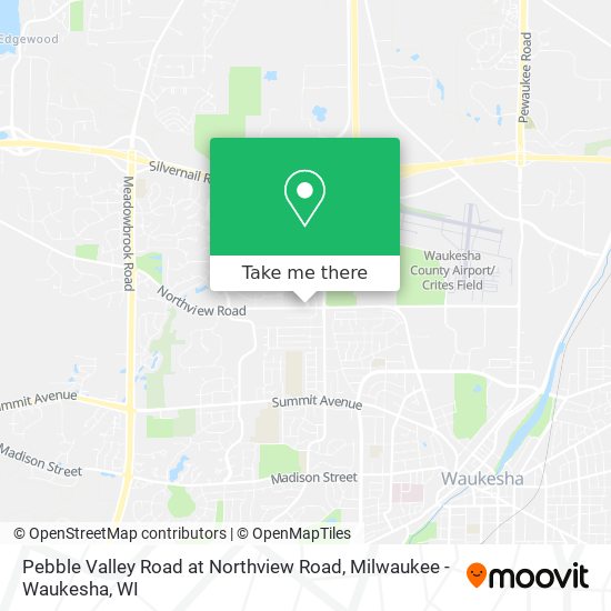 Mapa de Pebble Valley Road at Northview Road