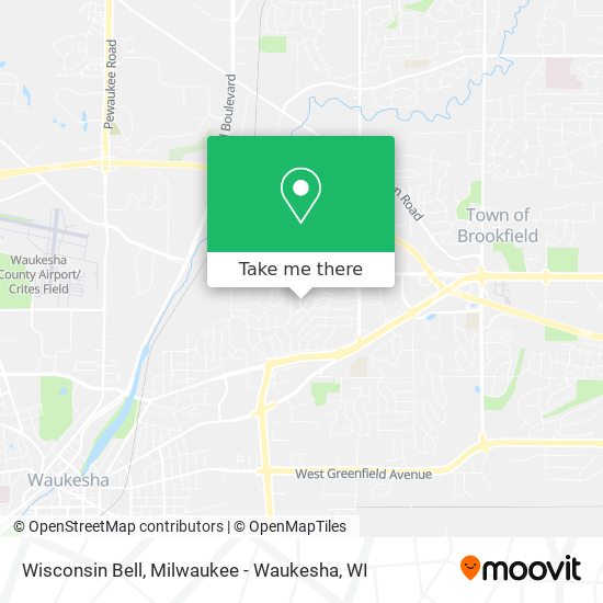 Wisconsin Bell map