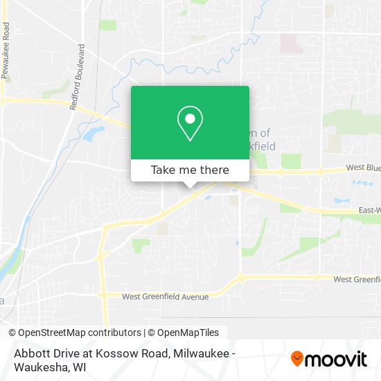 Mapa de Abbott Drive at Kossow Road