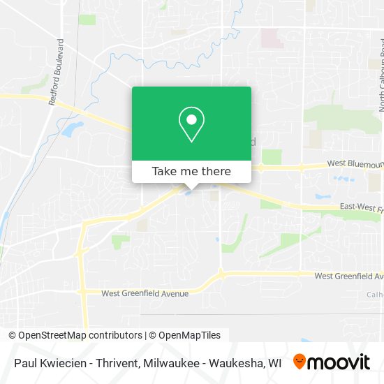 Paul Kwiecien - Thrivent map