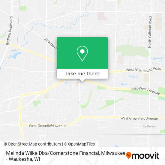 Mapa de Melinda Wilke Dba / Cornerstone Financial