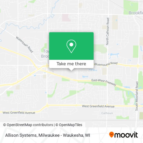 Allison Systems map