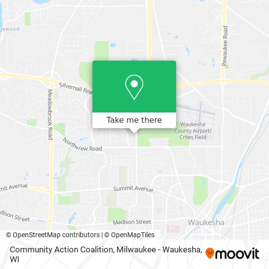 Community Action Coalition map