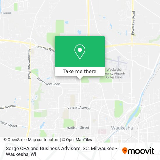 Mapa de Sorge CPA and Business Advisors, SC