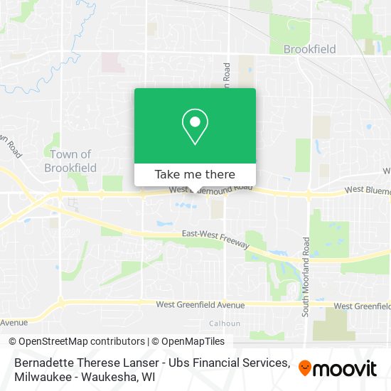 Bernadette Therese Lanser - Ubs Financial Services map