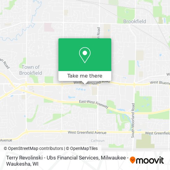 Mapa de Terry Revolinski - Ubs Financial Services