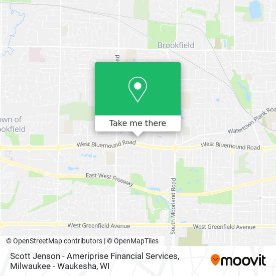 Mapa de Scott Jenson - Ameriprise Financial Services