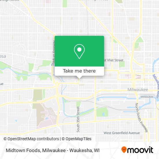 Midtown Foods map